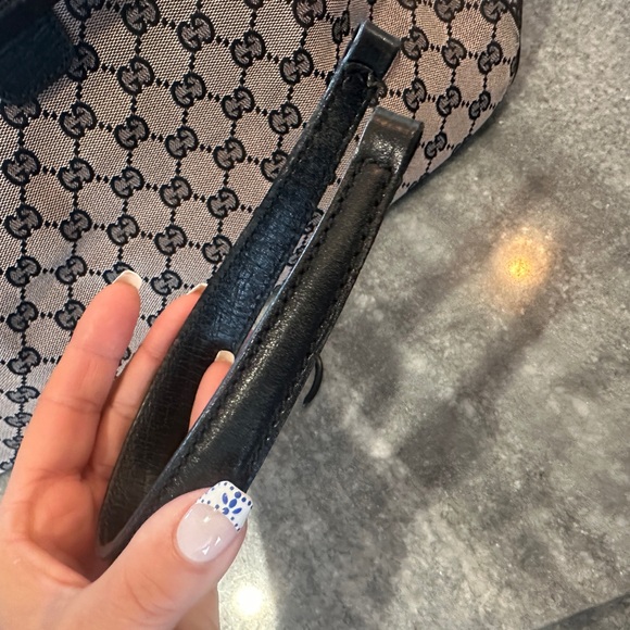 GUCCI rare bamboo doctor bag. Limited edition pink/black combo. Authentic! - Picture 6 of 11